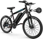 TotGuard 26'' Electric Bike for Adults, 350W