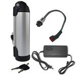 36V E-Bike Battery Pack with Charger, BMS