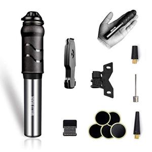Super Mini Bike Pump with Puncture Repair Kit