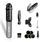 Super Mini Bike Pump with Puncture Repair Kit