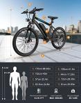 TotGuard 26'' Electric Bike for Adults, 350W