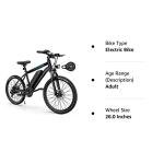 TotGuard 26'' Electric Bike for Adults, 350W