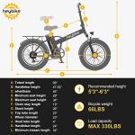 Heybike Mars 20" Fat Tire Electric Bike
