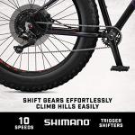 Mongoose Argus Sport Adult Fat Tire Mountain Bike