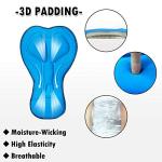 Men's Lightweight 3D Padded MTB Cycling Shorts