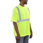 Hi-Vis Short Sleeve Safety Pocket Shirt, Lime