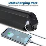 TESGO 48V 12AH Removable Battery for Electric Bike