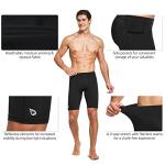 BALEAF Men's Compression Bike Shorts with Pockets