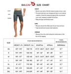 BALEAF Men's Compression Bike Shorts with Pockets
