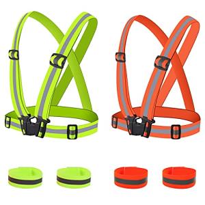 Miushion Reflective Vest - High Visibility Safety Gear
