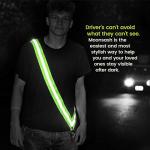 Reflective Night Safety Gear for Cyclists and Walkers