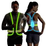 A-ZONE LED Reflective Vest for Night Cycling