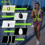 A-ZONE LED Reflective Vest for Night Cycling