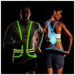 A-ZONE LED Reflective Vest for Night Cycling