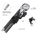 Home Mini Bike Pump and Puncture Repair Kit