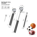 Home Mini Bike Pump and Puncture Repair Kit