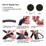 Home Mini Bike Pump and Puncture Repair Kit