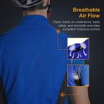 Outto Men's Windproof Reflective Cycling Vest, Green