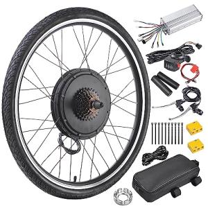 48V 1000W Electric Bike Conversion Kit 26" Wheel