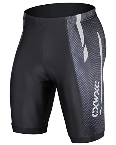 Men's 4D Padded Cycling Shorts - Black-Grey