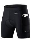 BALEAF Men's 4D Padded Cycling Shorts with Pockets