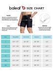 BALEAF Men's 4D Padded Cycling Shorts with Pockets