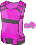 Reflective Running Vest - Lightweight & Adjustable Safety Gear
