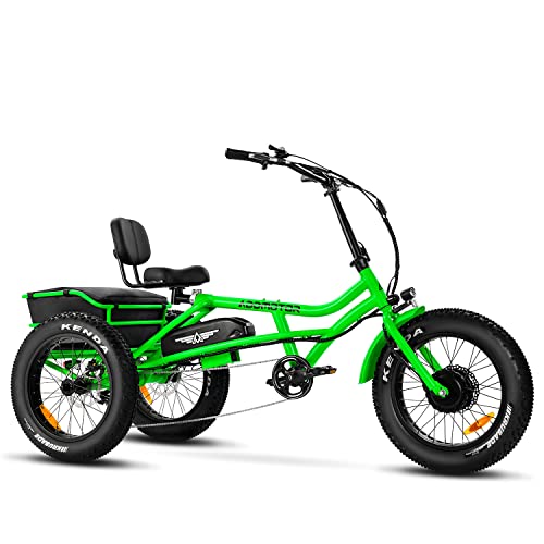 ADDMOTOR Electric Trike Adults, 85MI, 380lbs, Fat Tire