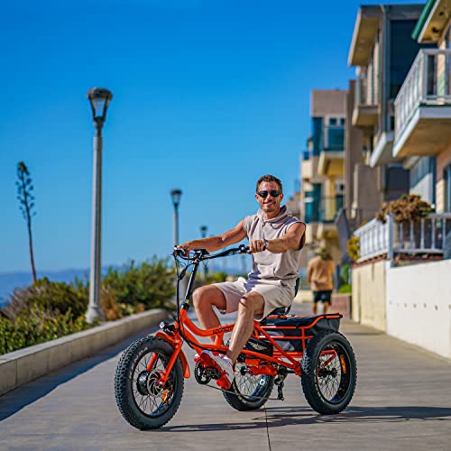 ADDMOTOR Motan M-360 Electric Trike, 750W 48V 20Ah