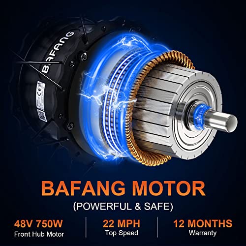ADDMOTOR Motan M-360 Electric Trike, 750W 48V 20Ah