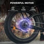 Heybike Explore 750W Electric Bike with Fat Tires