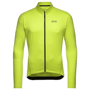 GORE WEAR Men's C3 Thermo Cycling Jersey, Neon Yellow