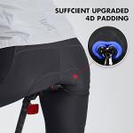 BALEAF Men's 4D Padded Cycling Shorts with Pockets