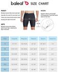 BALEAF Men's 4D Padded Cycling Shorts with Pockets
