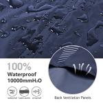 BALEAF Men's Waterproof Cycling Rain Jacket 2XL