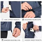 BALEAF Men's Waterproof Cycling Rain Jacket 2XL