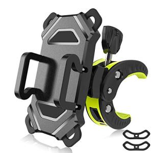 Universal Motorcycle Handlebar Phone Mount with Silicone Straps