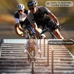 Universal Motorcycle Handlebar Phone Mount with Silicone Straps