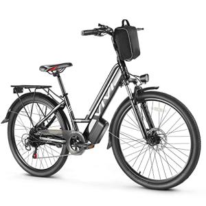 Vivi 500W Step-Through Electric Bike for Adults