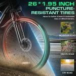 Vivi 500W Electric Mountain Bike for Adults