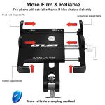 Adjustable CNC Aluminum Bike Phone Mount