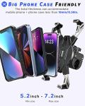 IPOW Adjustable Bike Phone Holder for iPhone & Samsung