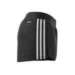 adidas Women's Pacer 3-Stripes Black Woven Shorts