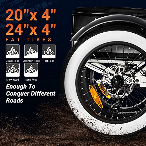 ADDMOTOR Motan Electric Trike 3 Wheel Bicycle