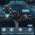 Vivi 26" Electric Commuter Bike with 500W Motor