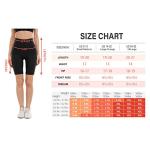 Campsnail Women's High Waist Biker Shorts - 4 Pack