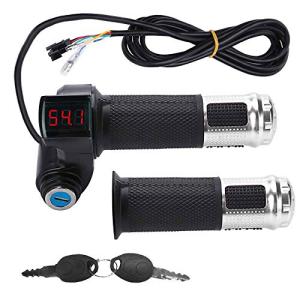 E-Bike Throttle Grip with LCD Battery Voltage Display