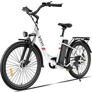 VIVI 26" Electric Cruiser Bike with 50-Mile Range