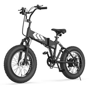 Swagtron EB-8 T Fat Tire Foldable Electric Bike