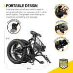 Swagtron EB-8 T Fat Tire Foldable Electric Bike